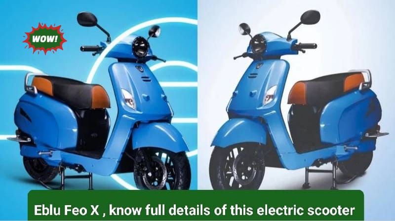 Eblu Feo X electric scooter